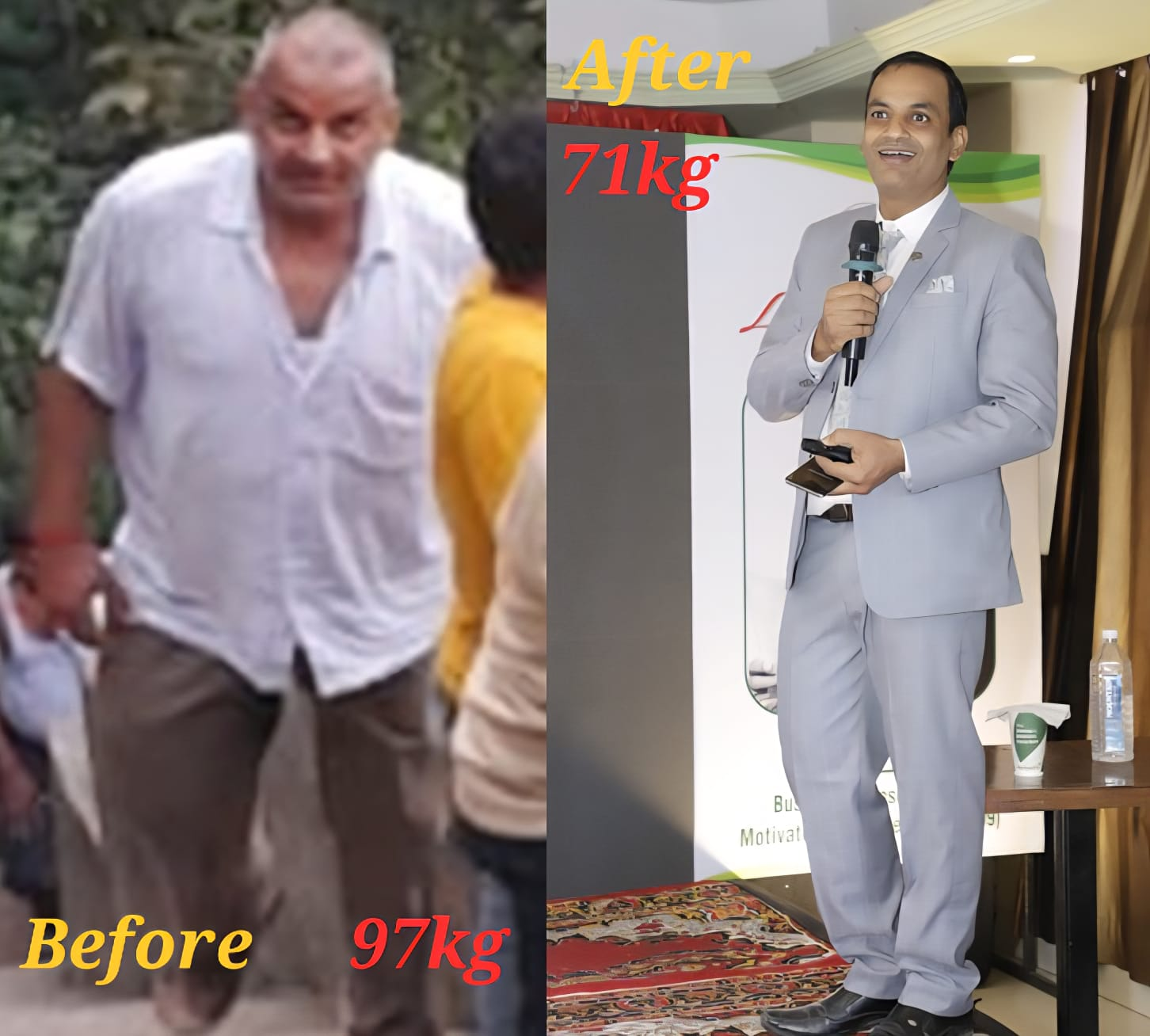Weight Loss Transformation Result 1